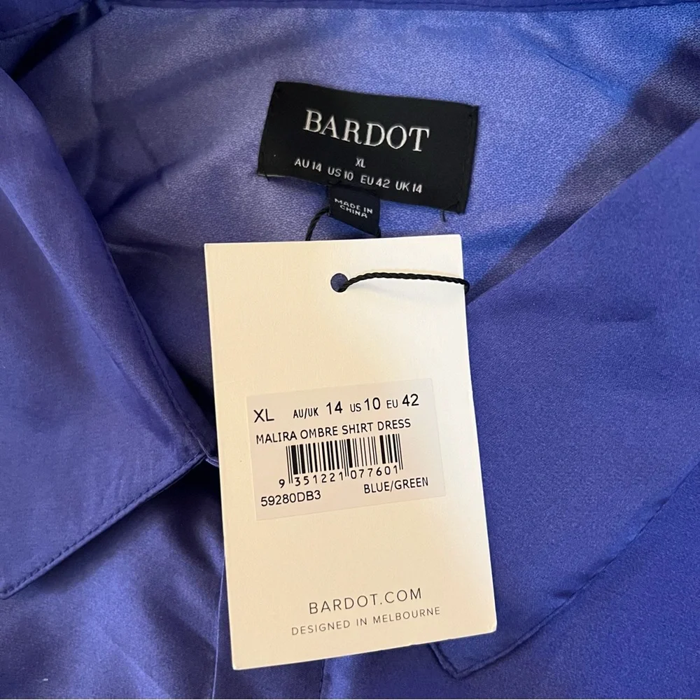 Revolve Bardot Malira Ombré Shirtdress - Picture 5 of 7